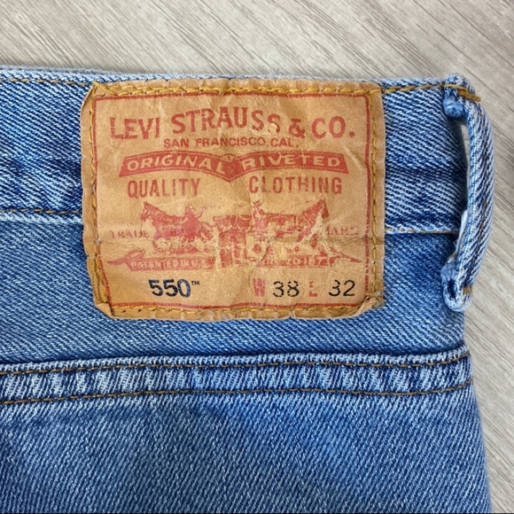 Redone vintage Levi's 550 tapered NWT - Picture 4 of 7